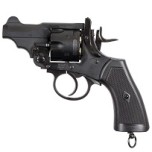 Webley MKVI 455 Service Revolver Black 2.5" .177 Webley MKVI 455 Service Revolver Black 2.5" .177
